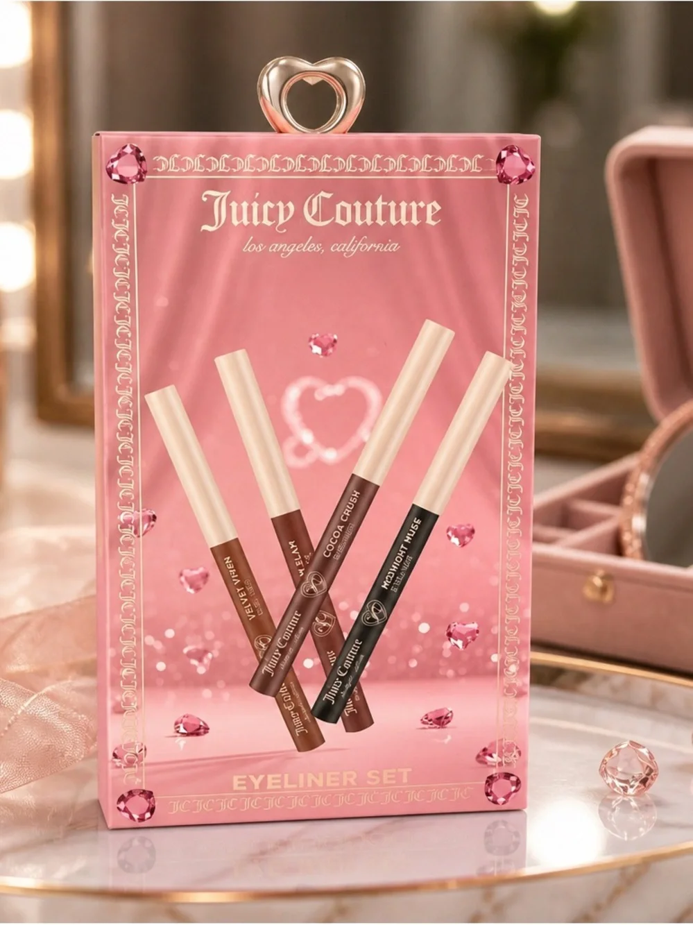 Juicy Couture 4-Pc Eyeliner Set Brown & Black Gift Set